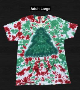 store/p/Christmas-Tree-with-Red-Green-Crinkle-Tie-Dye-T-Shirt-Adult-Large