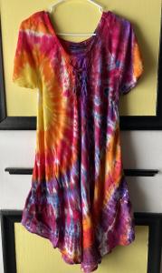 store/p/Sunburst-Fanfold-Handmade-Tie-Dyed-Tunic-Sun-Dress-Free-Size