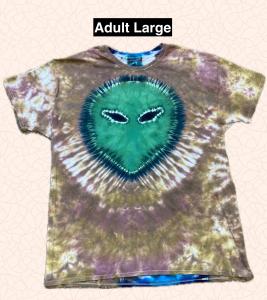 store/p/Alien-on-Brown-Raisin-Tie-Dye-T-Shirt-Adult-Large