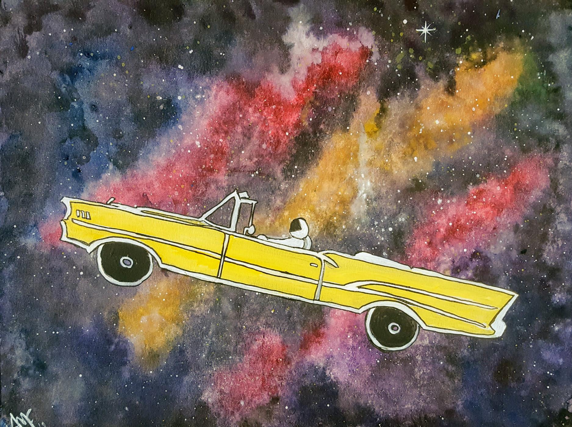 Spaceman's Ride Photo Print